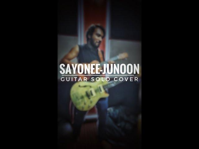 Sayonee - Junoon - Guitar Solo Cover - Tabla - Shubham Singh Jadon - Hitendra Shrivastava