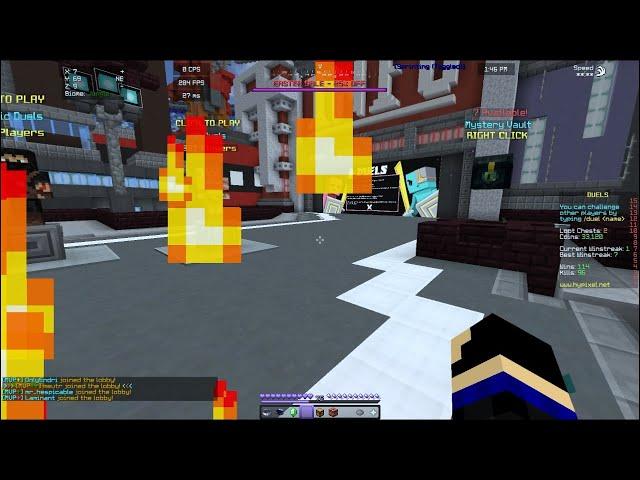 Minecraft funny duels gameplay