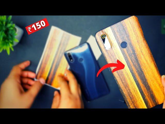 How to make Your Phone Beautiful ? DIY Mobile Skins | TECHABBOT