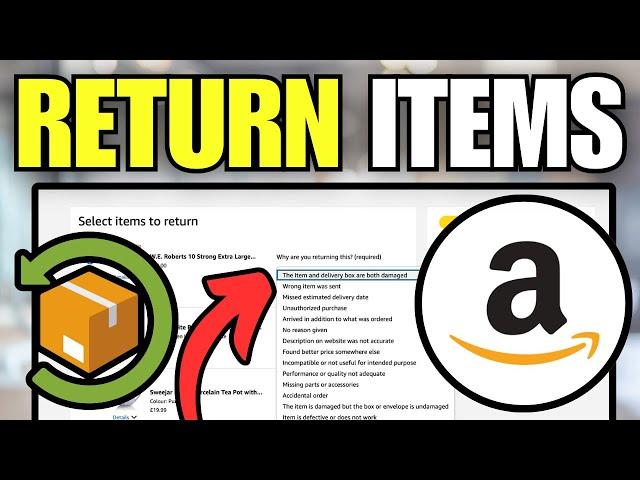 How To Return Amazon Items & Get Money Back