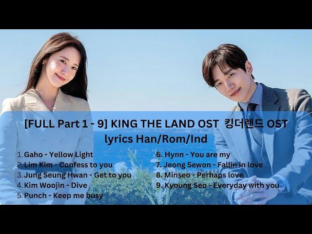 [FULL PLAYLIST] KING THE LAND OST  (킹더랜드 OST) -  KDRAMA 2023