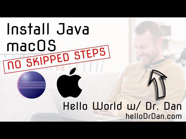 [MAC] Eclipse + Java Development Kit (JDK) Installation on macOS Catalina + First Java Project