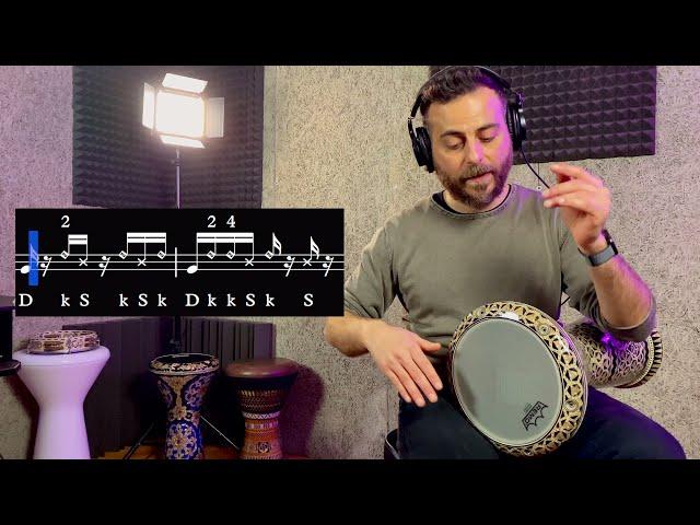 DARBUKA TUTORIAL | MALFUF Patterns #1