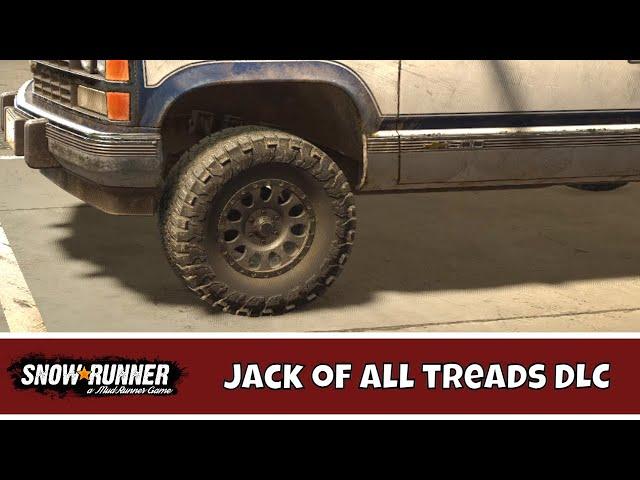 Jack of All Treads Tire Pack DLC First Look | Snowrunner