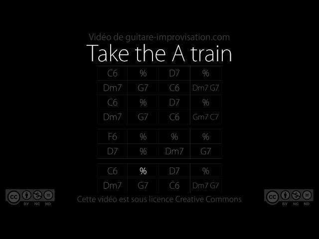 Take the A train (140 bpm) : Backing track