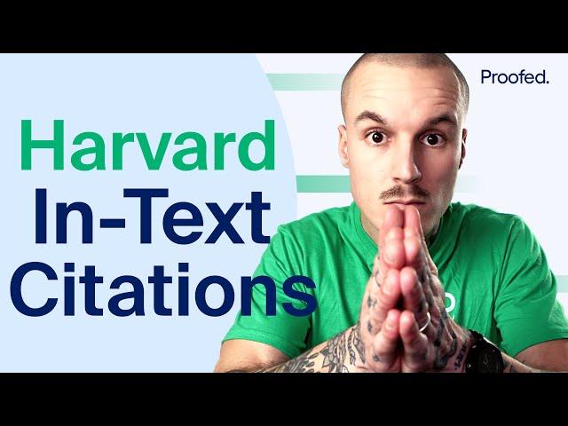 Harvard In Text Citations