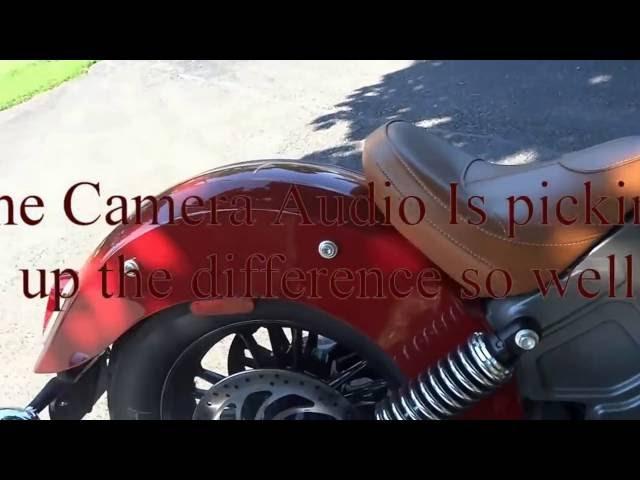 2015 Indian Scout Stage 1 Exhaust with Drive By