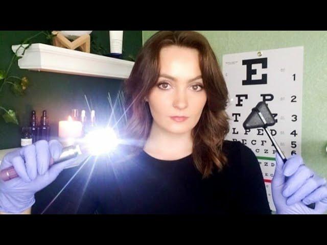 ASMR The TMI TOXIC Nurse (Medical Exam) Cranial Nerve, Eye, Ear, Personal Attention, Fast Exam