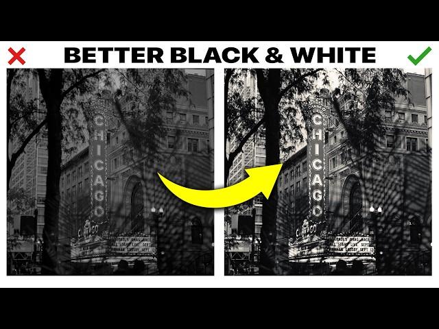 Better Black And White Film Photos (SIMPLE STEPS)