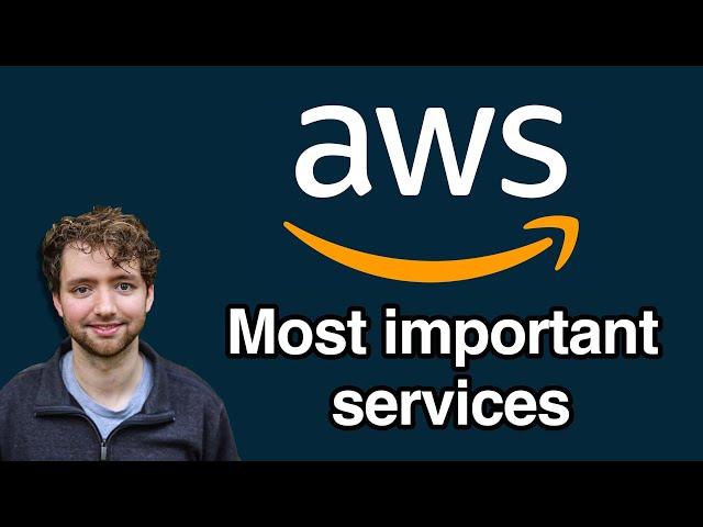 25+ Most Important AWS Services - Amazon Web Services for Backend Engineers