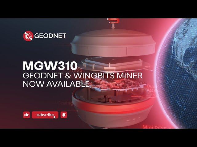 GEODNET & Wingbits Dual Miner Now Available for Preorders