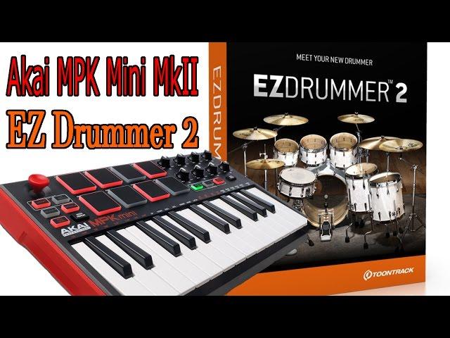 Akai MPK Mini Mk3 / EZdrummer 2 (Demo)