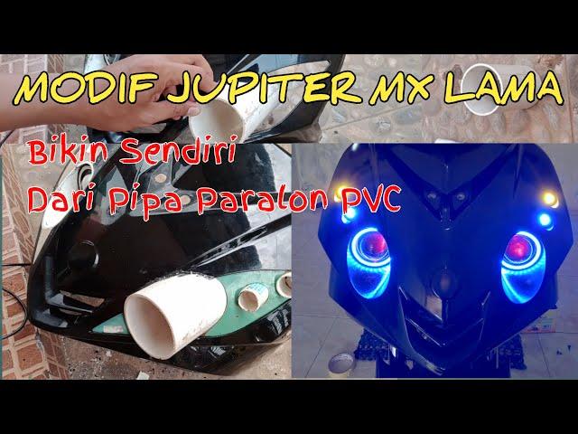 DIY PIPA PVC, MODIFIKASI TAMENG MOTOR JUPITER MX