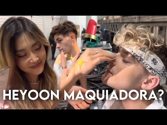 A Heyoon Virou A Maquiadora Do Now United?! (LEGENDADO PT-BR)