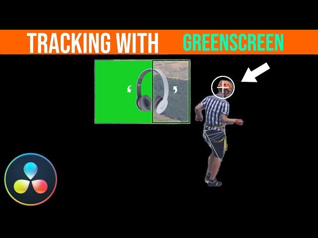 Davinci Resolve Tracking with Greenscreen Footage - Greenscreen over moving video