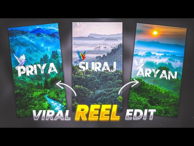 Trending Viral Name Art Video Editing In Capcut | Video Editing | How To Edit Name Art Photo