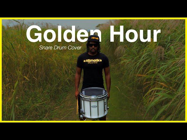 JVKE ‘Golden Hour’ Snare Drum Cover | sdjmalik