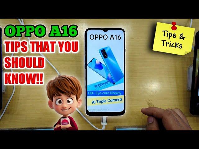 Oppo A16 Tips & Tricks / Cool Features / Pwedetech