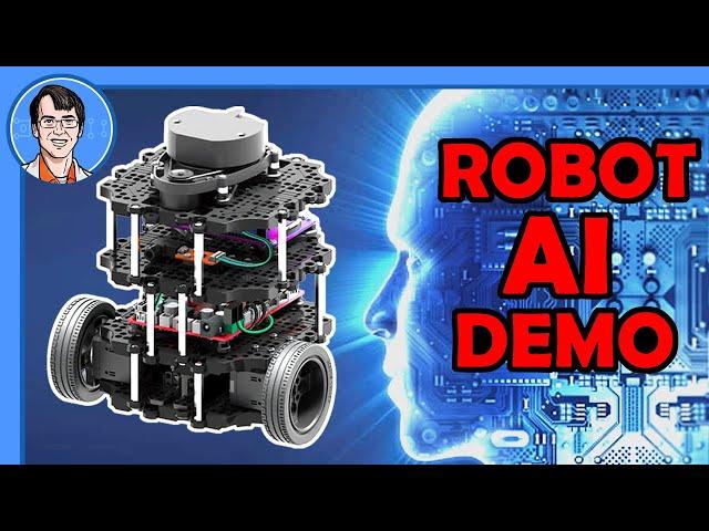 Robot AI Demo - NVidia Deep Learning, ROS Navigation, Raspberry Pi