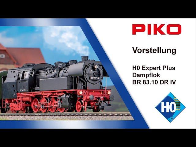 PIKO [V105] H0 Expert Plus Dampflok BR 83.10 #55916