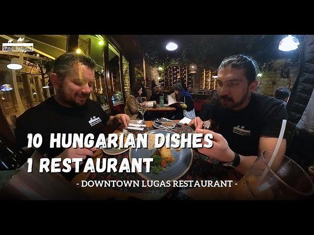 Eating The Most Authentic Hungarian Food In Budapest Lugas restaurant #3