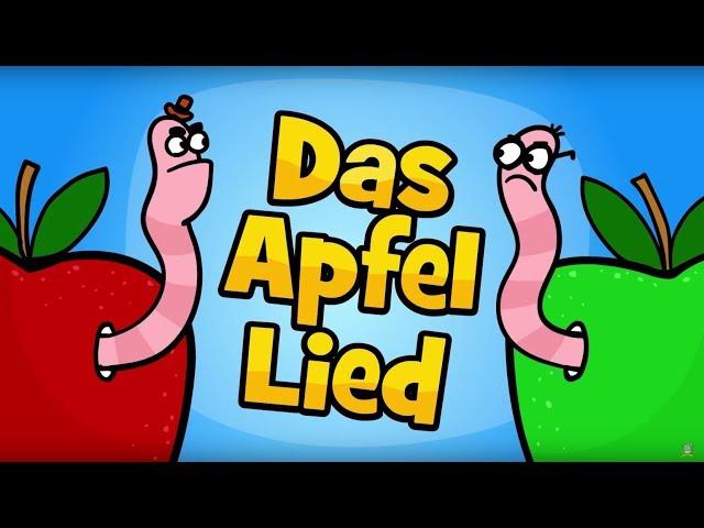   Kinderlied Apfel -  Das Apfel Lied - Hurra Kinderlieder