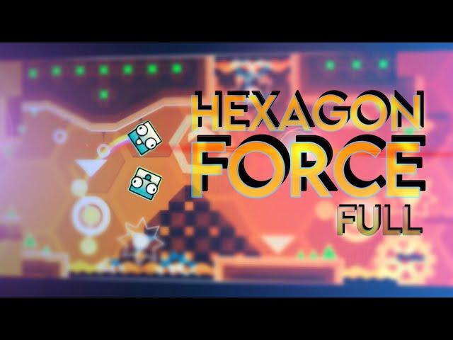 CRAZY DUALS! “Hexagon Force XL” by Skelox (All Coins) - Geometry Dash [2.2] | Bypipez