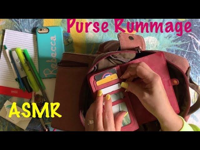 ASMR Request/Purse Rummage (No talking) Looped for length