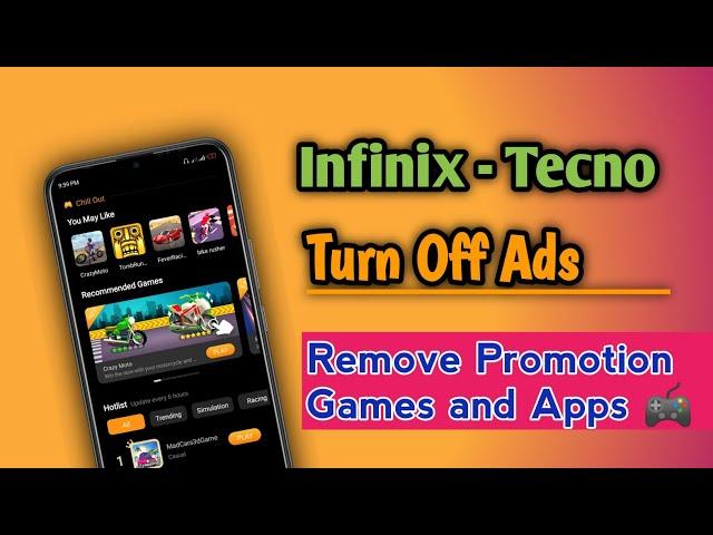 how to disable instant apps from infinix device| remove all ads from infinix hot 8