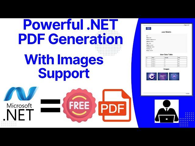 generate pdf with images in .net | how to Create Pdf with images