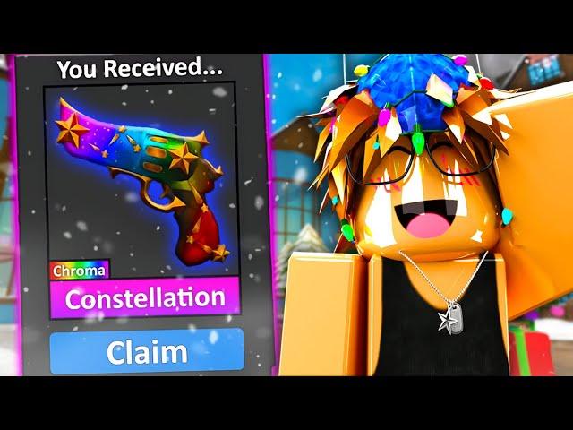 CONSTELLATION UNBOXING IN MM2... (i raged) 