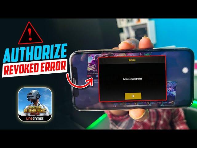 How to Fix Authorization Revoked Error in PUBG Mobile | Authorization Revoked Problem in PUBG