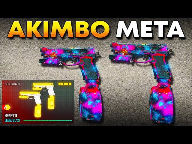 NOW the *BEST* AKIMBO PISTOLS in WARZONE 3!  (Best RENETTI Class Setup / Loadout) - MW3