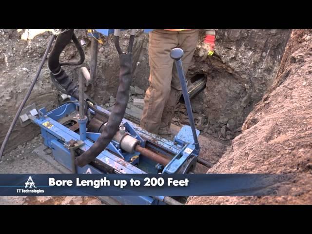 Grundopit® Horizontal Directional Drilling System: Pit Launched Mini-Directional Drill