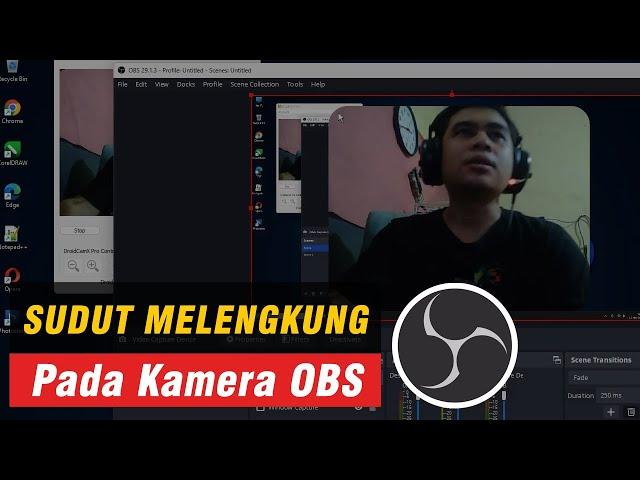 Membuat Border Radius Sudut Melengkung Pada Kamera OBS Studio