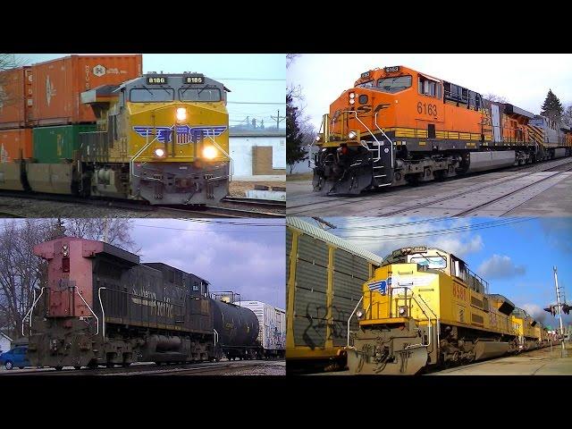 Railfanning the Rochelle Railroad Park - 3/5/2016