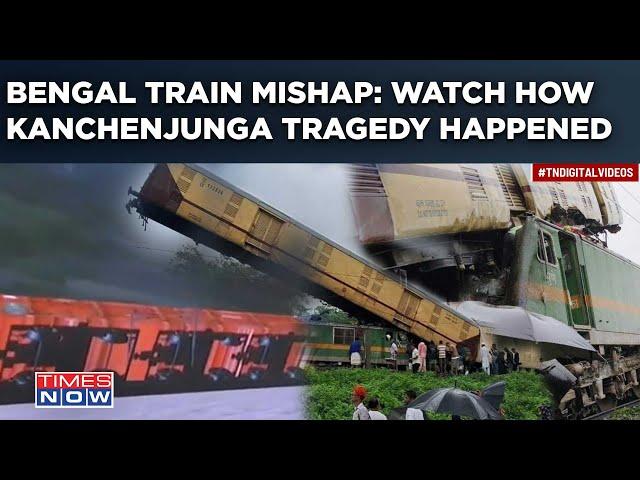 Bengal Train Accident: How Did Kanchenjunga Express Disaster Happen? Death Toll Rises| Tragic Video