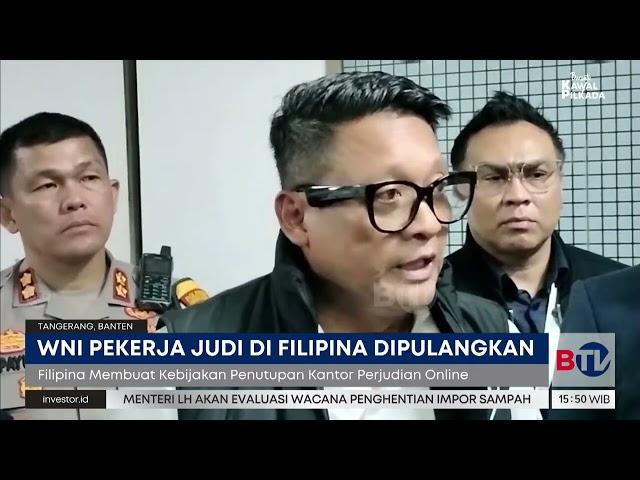 Puluhan WNI Pekerja Judi di Filipina Dipulangkan ke Tanah Air | Beritasatu