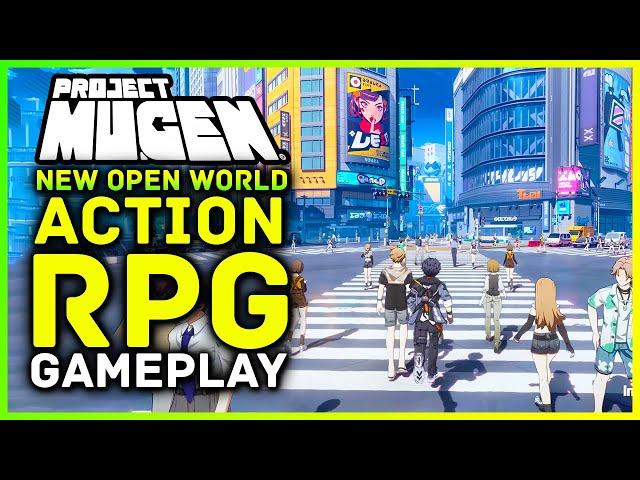 Project Mugen New Gameplay Open World Looks Awesome - Spider Man Web Swinging, Mini Games & Trailer