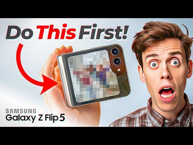 Galaxy Z Flip 5 - How To Use Any App On The Cover Screen!