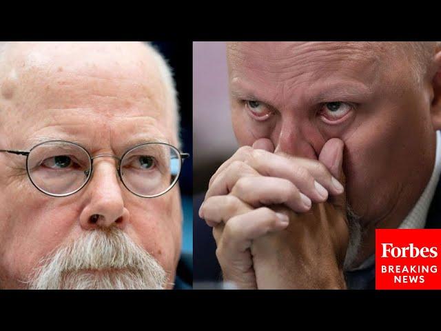 'So FBI Leadership Knew It?': Chip Roy Grills John Durham About Steele Dossier