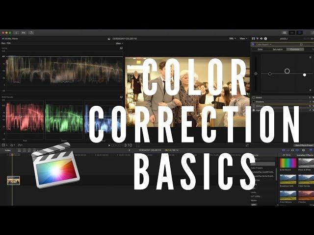 How to Color Correct your video footage using Waveforms - A Basic Tutorial in FCPX