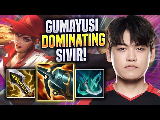 GUMAYUSI DOMINATING WITH SIVIR! - T1 Gumayusi Plays Sivir ADC vs Kai'sa! | Season 2022