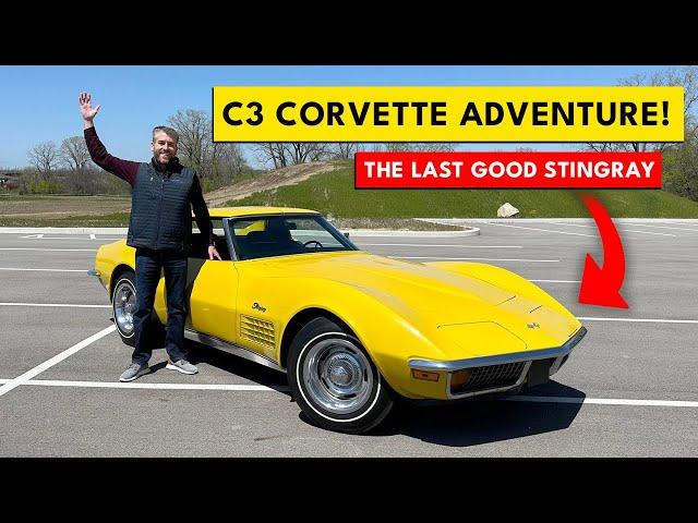 Driving A Perfect Corvette Stingray To An INSANE Indiana Car Collection!