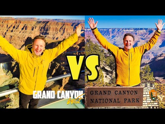 Grand Canyon West Rim vs South Rim