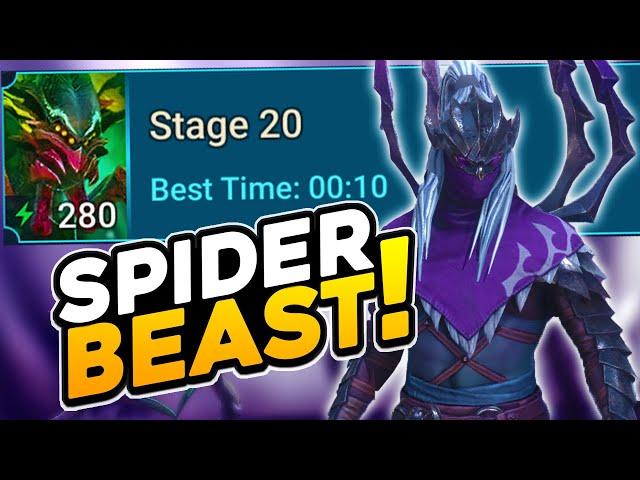 SPIDER IS UNDERRATED! GREAT PROGRESSION EPIC CHAMPION | RAID SHADOW LEGENDS