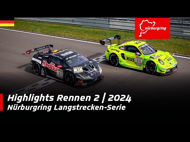 Highlights Rennen 2 | Nürburgring Langstrecken-Serie | 2024