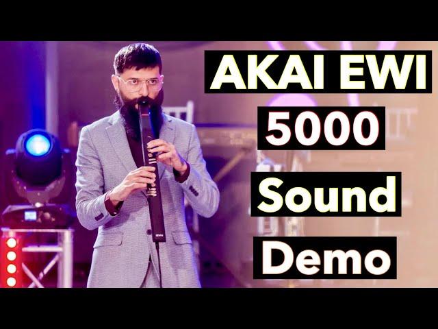 Akai EWI 5000 Review | Sound Demo Live Session