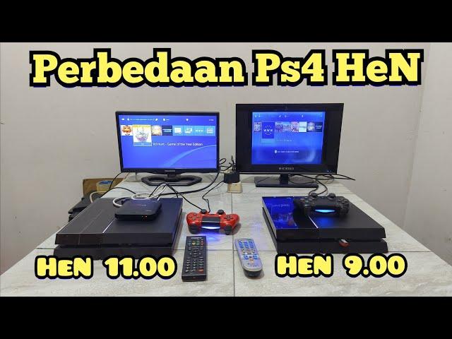 Lebih Bagus Mana...?? Ps4 HeN 9.00 Atau Ps4 Hen 11.00