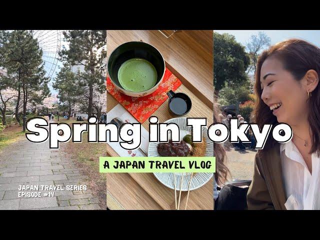Cherry blossoms in Tokyo & a must-see garden in Yokohama!  Spring Japan Travel Vlog